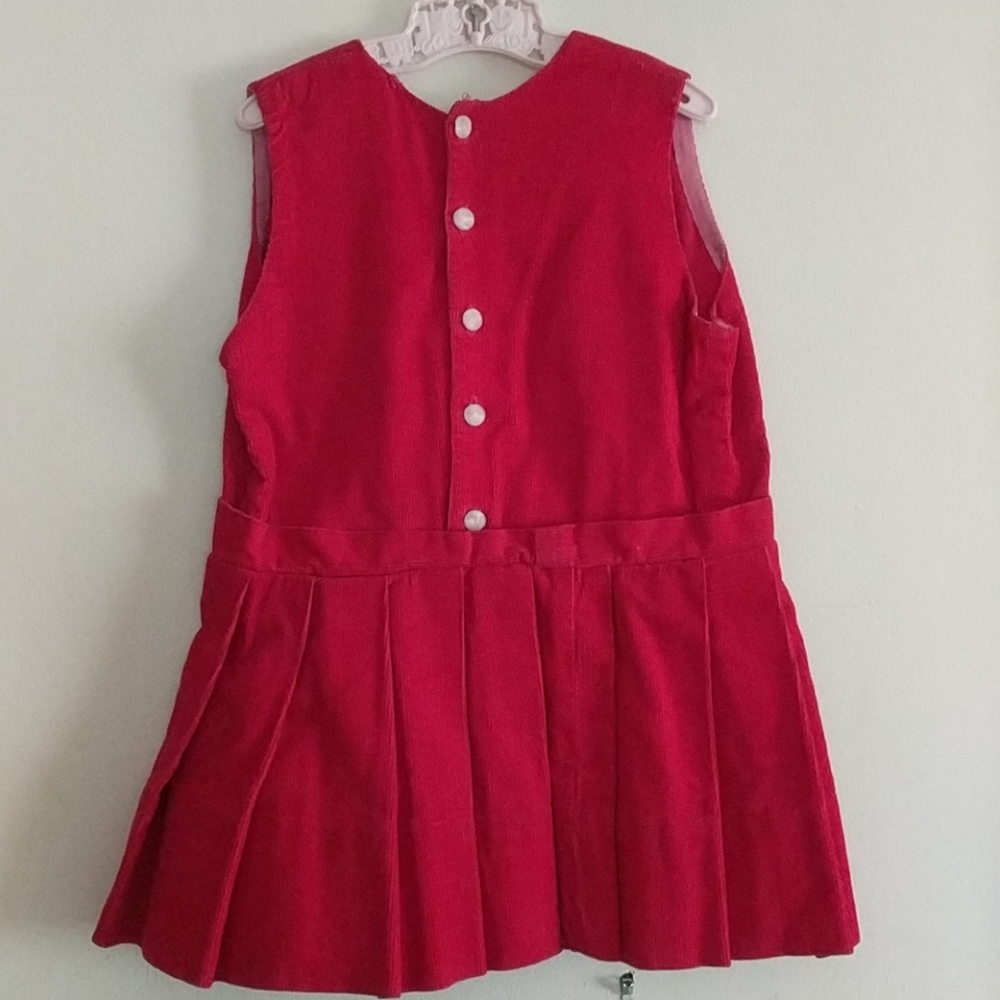 Vintage Corduroy Child's Dress - Picture 2 of 5